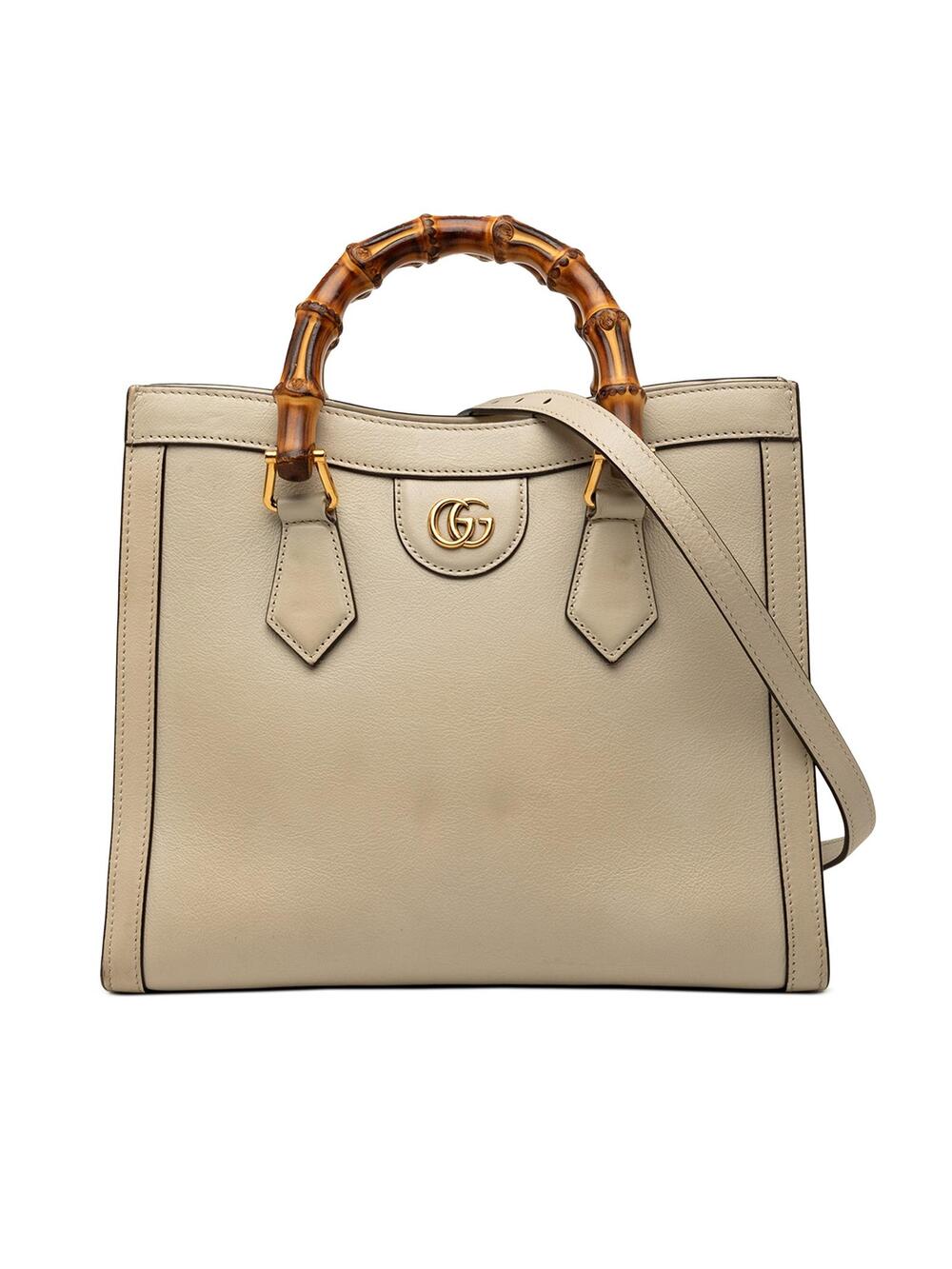 Gucci Medium Calfskin Bamboo Diana #364135G15B
